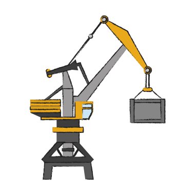 Endüstriyel vinç simgesi