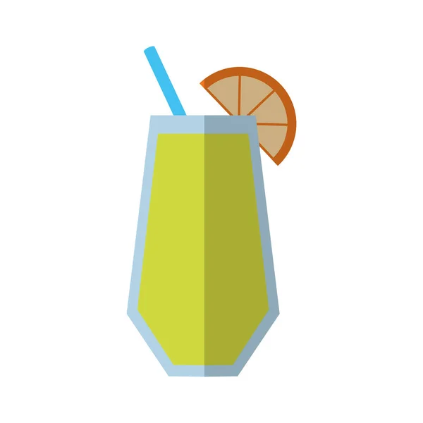 Smoothie bebida icono — Vector de stock