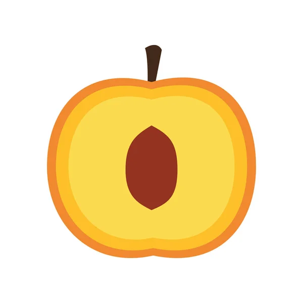 Icono de fruta saludable — Vector de stock