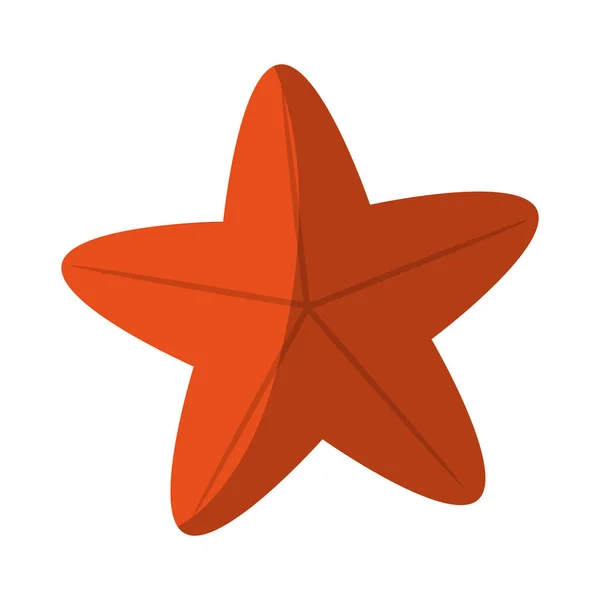 Ikona gwiazdy morskiej — Wektor stockowy