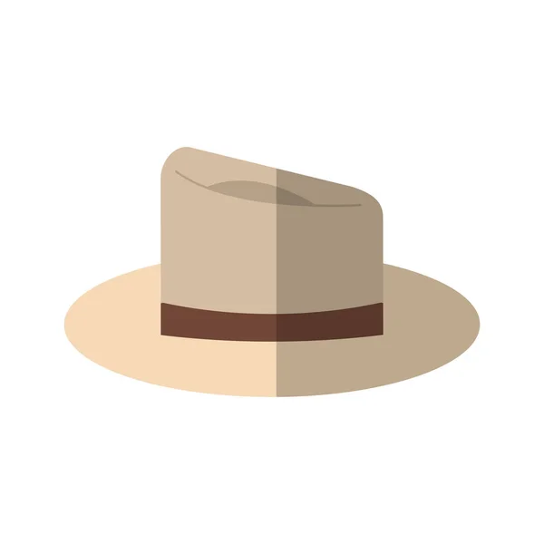 Εικονίδιο αξεσουάρ καπέλου — Διανυσματικό Αρχείο