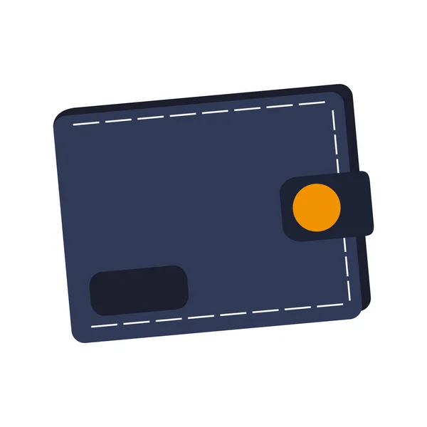 Icono accesorio billetera — Vector de stock