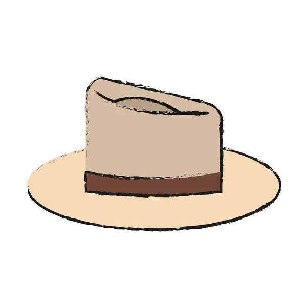 Sombrero icono imagen — Vector de stock