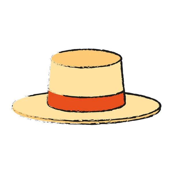 Изображение значка шляпы — стоковый вектор