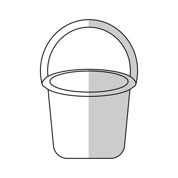 Bucket icon image — Stock Vector