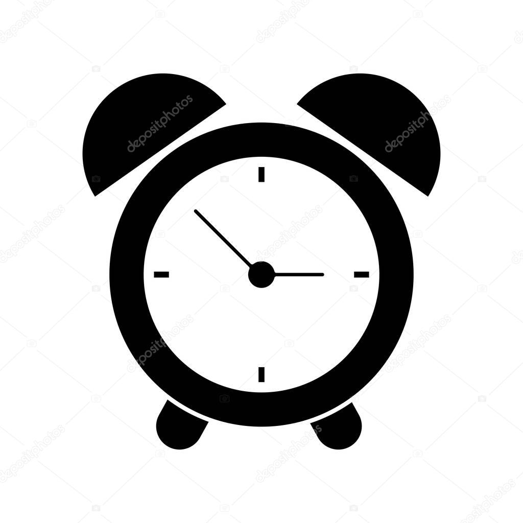 clock time alarm hour pictogram