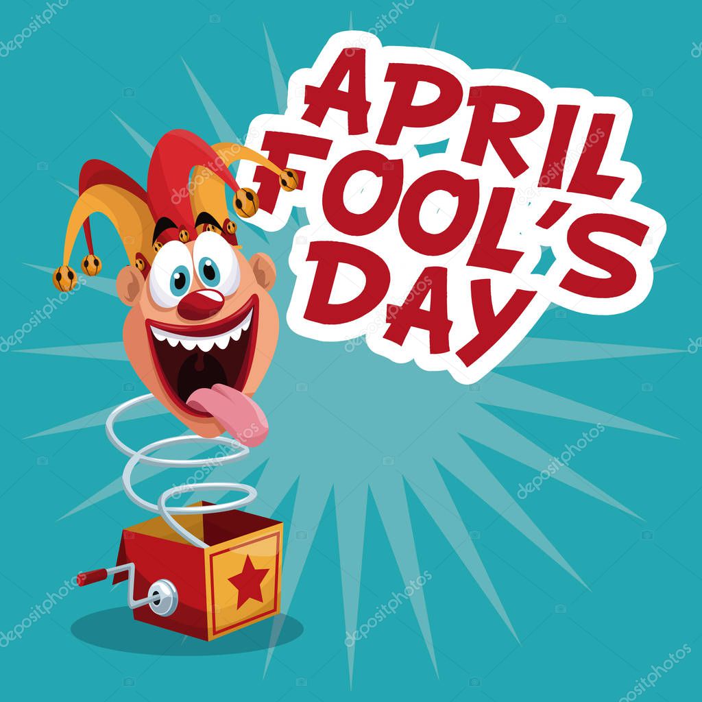 April fools day celebration — Stock Vector © jemastock #144255603