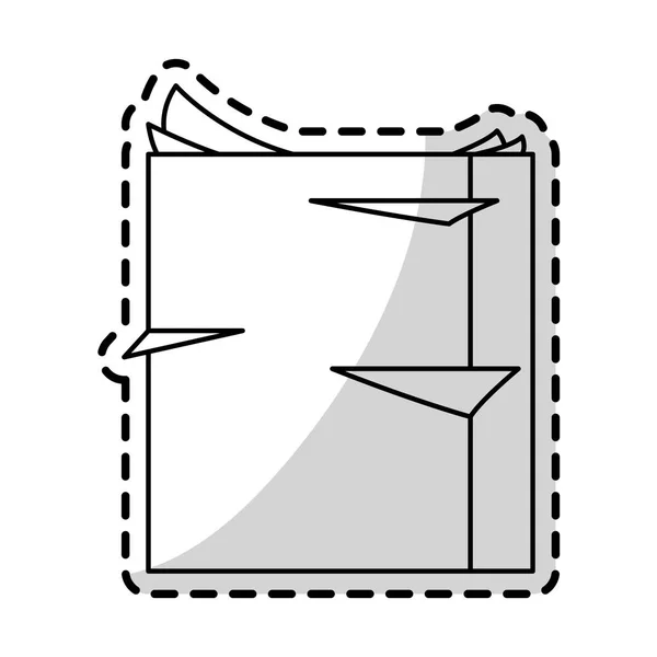 Obrázek ikony Office dodávek — Stockový vektor