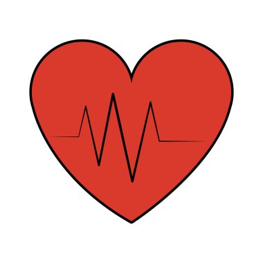kalp kardiyogram simge görüntüsü