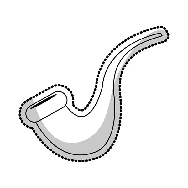 Imagem do ícone do tubo de fumar —  Vetores de Stock
