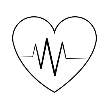 kalp kardiyogram simge görüntüsü