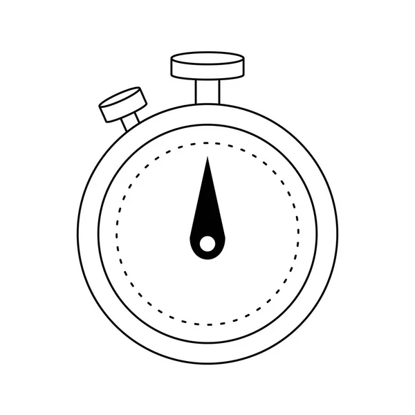 Imagen del icono del cronómetro analógico — Vector de stock