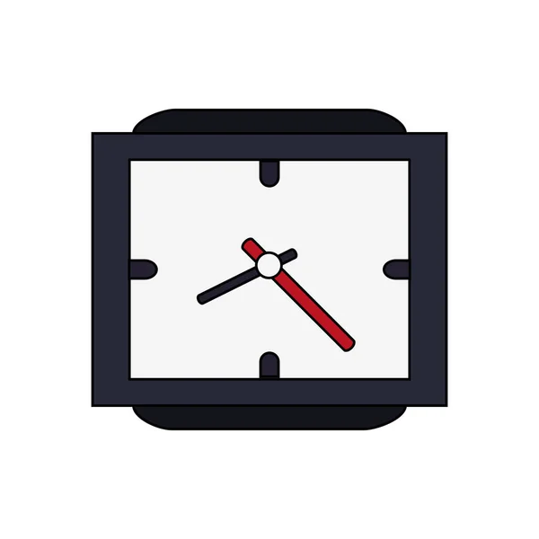 Imagen de icono de reloj de pared — Vector de stock