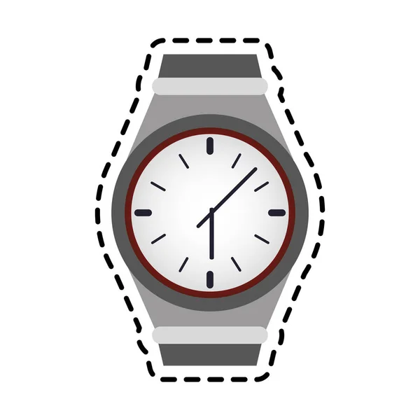 Obraz ikony nadgarstka zegarek — Wektor stockowy