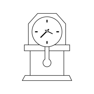 duvar saati simge görüntüsü