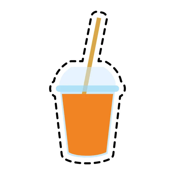 Fruit juice icon image — Stock Vector