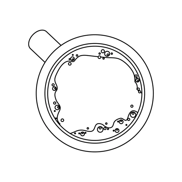 Tasse ou tasse icône image — Image vectorielle