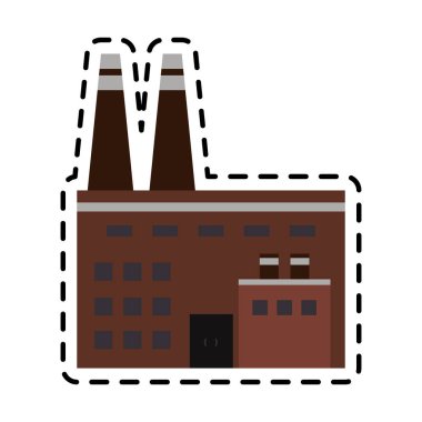 Vintage fabrika simge görüntüsü