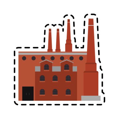 Vintage fabrika simge görüntüsü