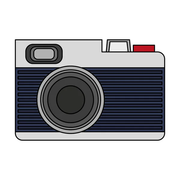 Immagine icona della fotocamera fotografica — Vettoriale Stock