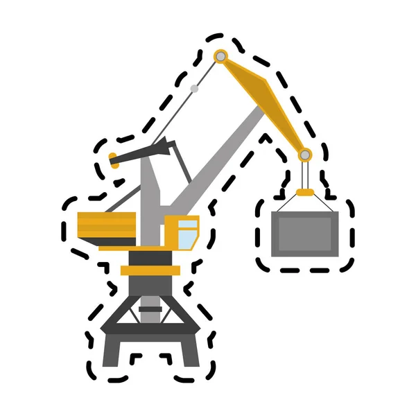 Crane icon image — Stock Vector