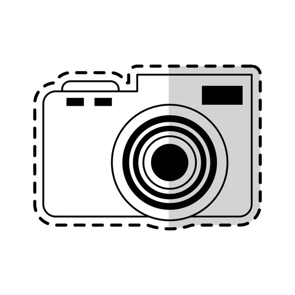 Imagen del icono de la cámara fotográfica — Archivo Imágenes Vectoriales