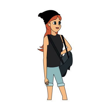 genç ve güzel kadın simge görüntüsü