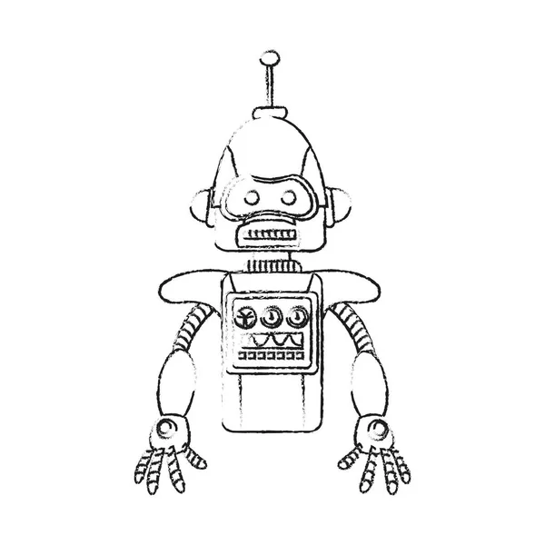 Obraz ikony technologii robota — Wektor stockowy