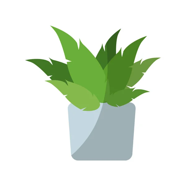 Green plant icon — Stock Vector