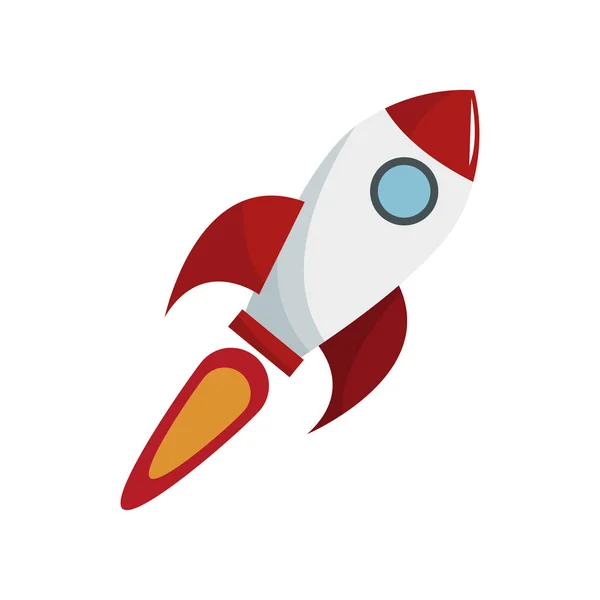 Espacio cohete icono — Vector de stock