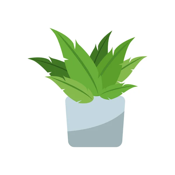 Green plant icon — Stock Vector