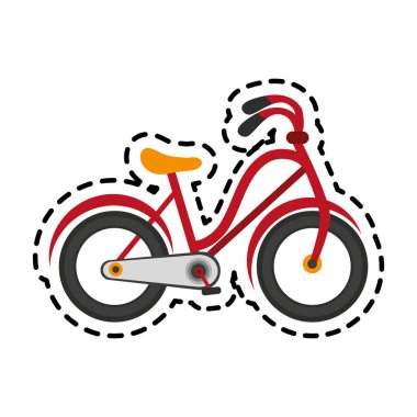 Bisiklet veya bisiklet simge görüntüsü