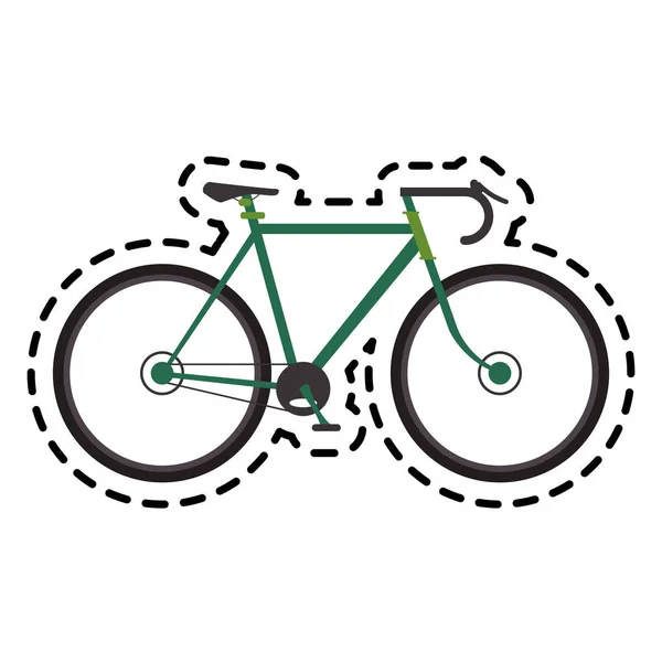 自転車や自転車のアイコン画像 — ストックベクタ