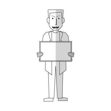 adam çizgi film simgesi