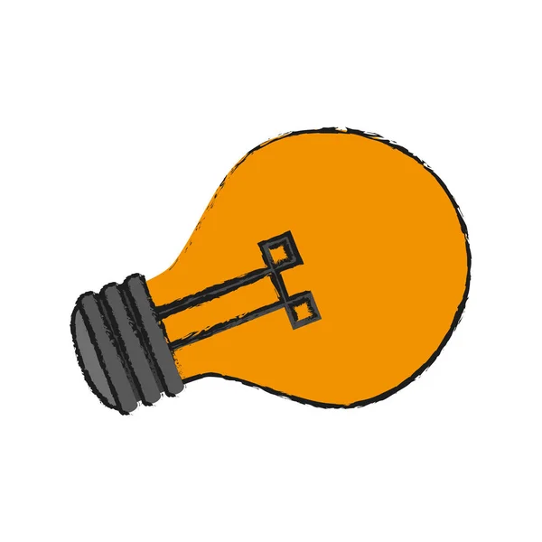 Ícone de luz da lâmpada —  Vetores de Stock