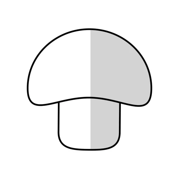 Imagen icono de hongo — Vector de stock