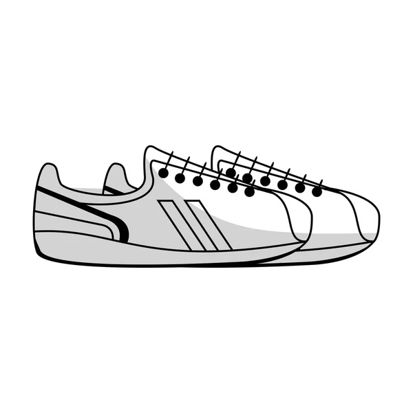 Sportschuh-Symbol — Stockvektor