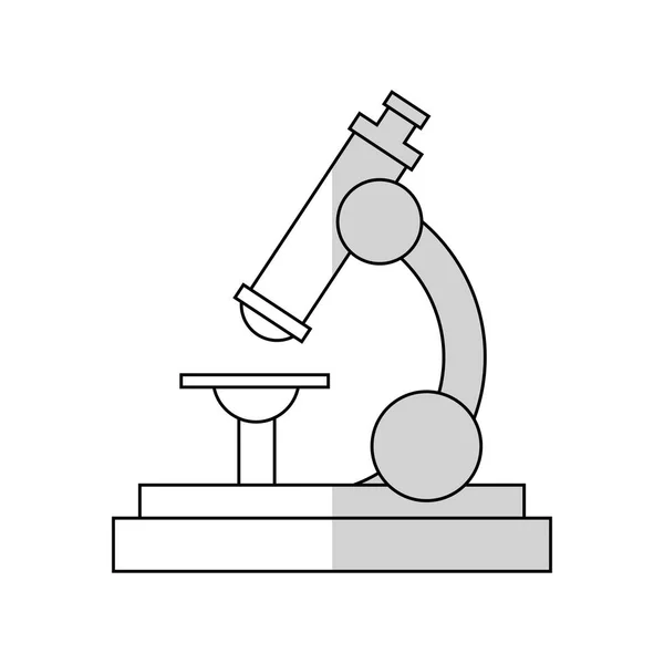 Mikroskop-Werkzeug-Symbol — Stockvektor