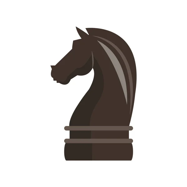 Knight chess piece — Stock Vector