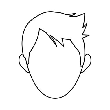 adam çizgi film simgesi