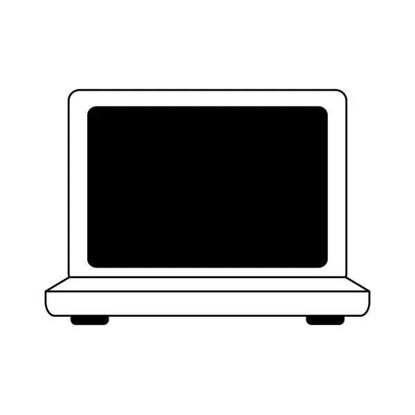 Ícone do computador portátil —  Vetores de Stock