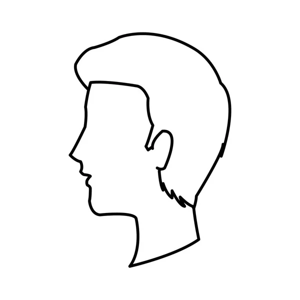 Εικονίδιο καρτούν άνθρωπος — Διανυσματικό Αρχείο