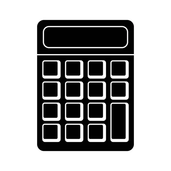 Пиктограмма математической школы калькулятора — стоковый вектор