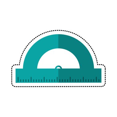 çizgi film geometri protactor Okulu