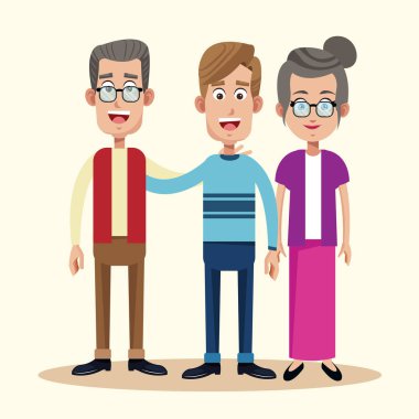 Büyükbaba ve büyükanne ilişkisi ile baba