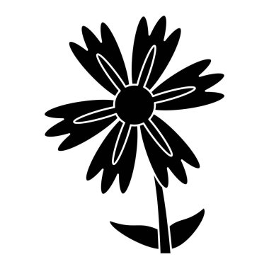 siluet lily çiçek doğal