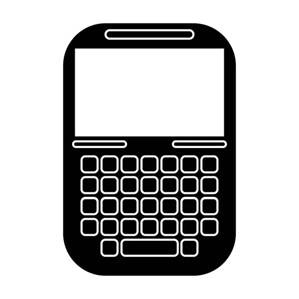 スマート フォン モバイル技術表示絵文字 — ストックベクタ