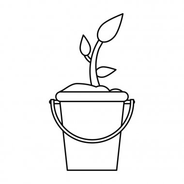 kova bitki Bahçe ince çizgi