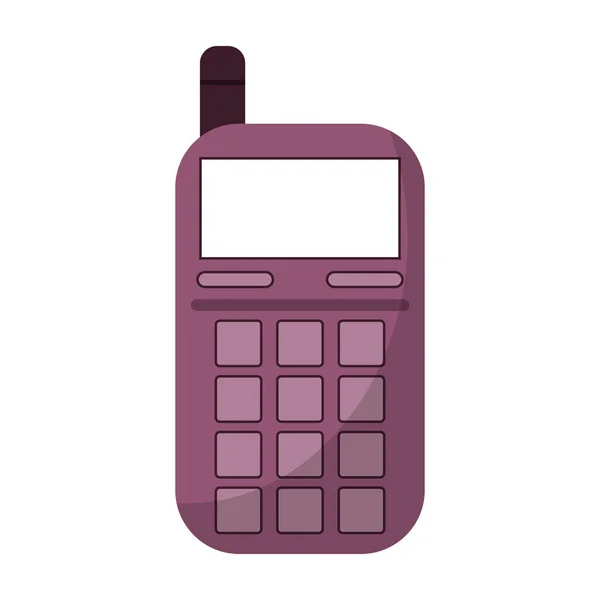 Smartphone telefoon technologie symbool — Stockvector