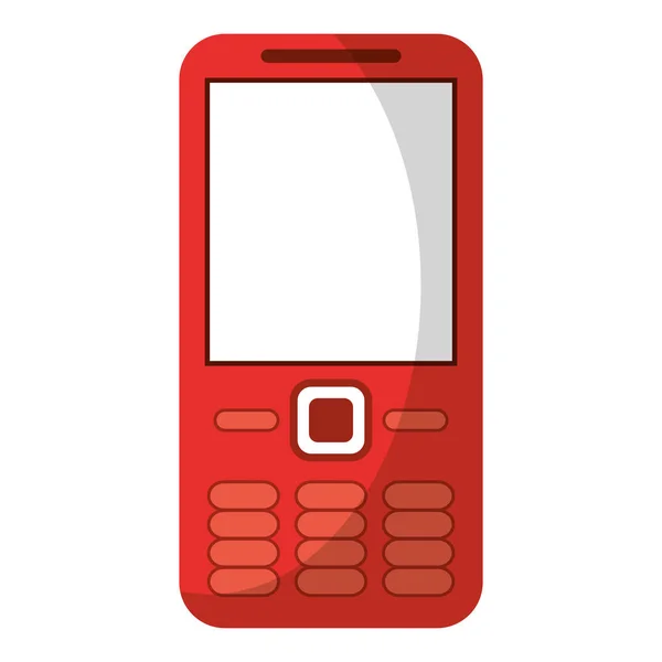 Mobiele telefoongesprek technologie — Stockvector